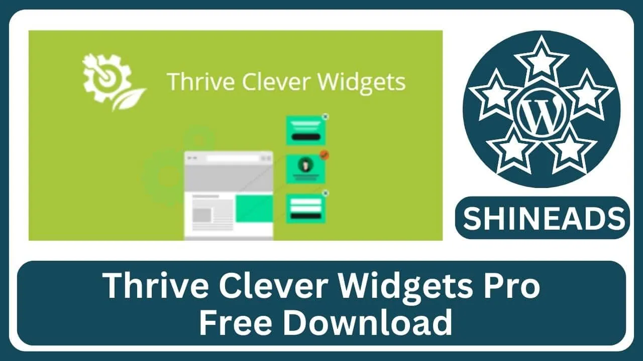 Thrive Clever Widgets Pro Free Download v2.9.1