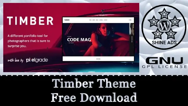 Timber Theme Free Download v1.9.3