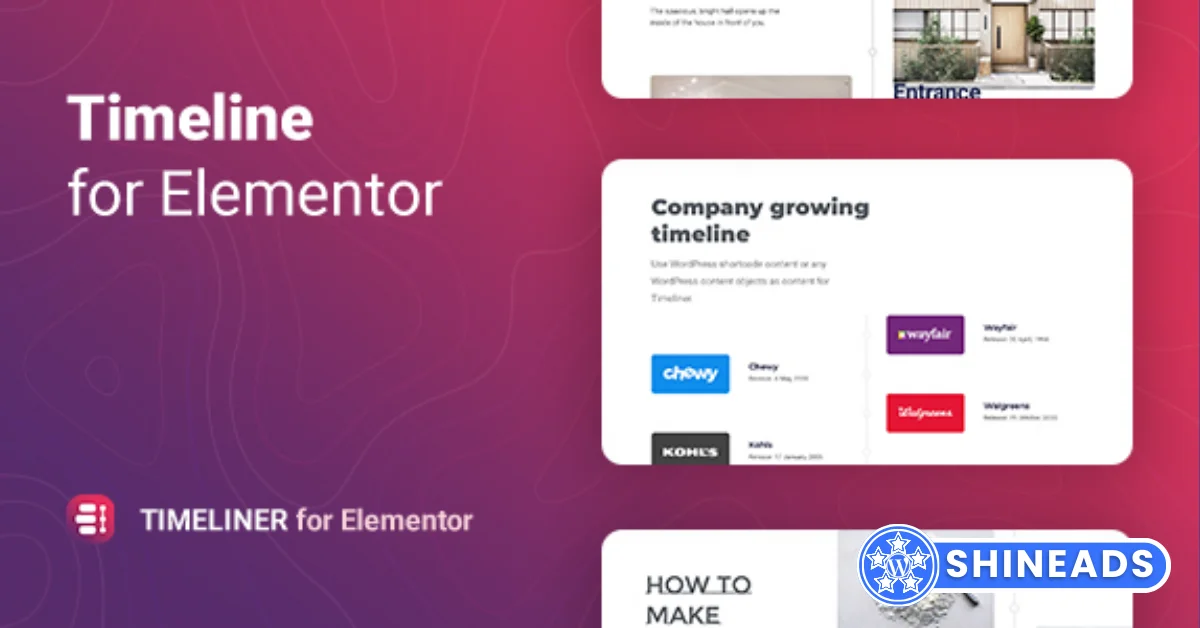 Timeliner – Timeline for Elementor Free Download v1.0.6