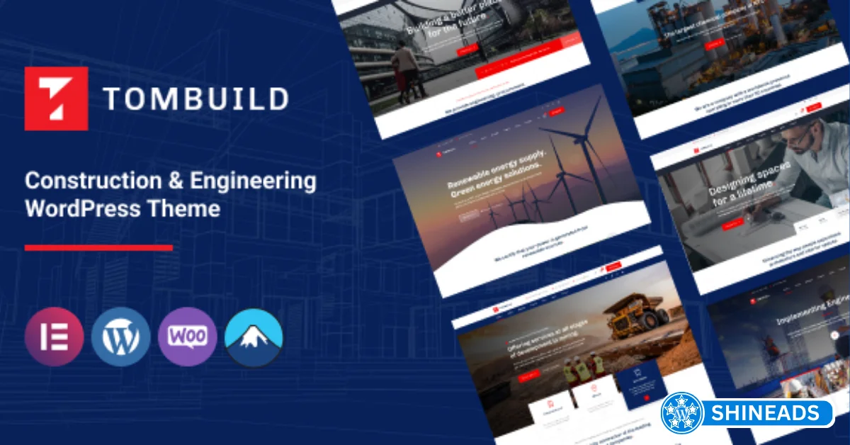 Tombuild Theme – Construction & Engineering WordPress Theme Free Download v1.1.5