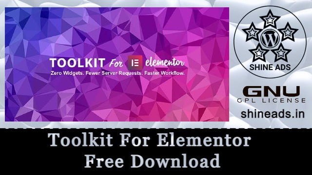 Toolkit For Elementor Free Download v1.6.0