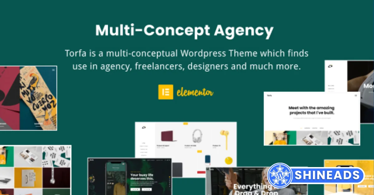 Torfa – Multi-Concept Agency WordPress Theme  Free Download v1.2.0