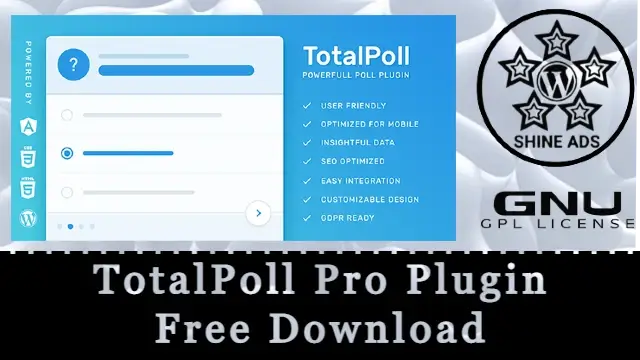 TotalPoll Pro Plugin  Free Download 4.12.0