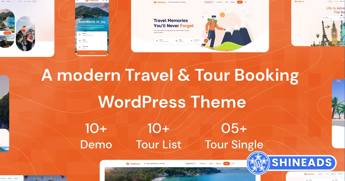 Tourio – Travel & Tour Booking WordPress Theme Free Download v1.0.11