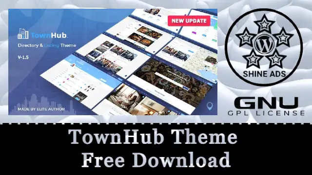 TownHub Theme Free Download v1.9.0