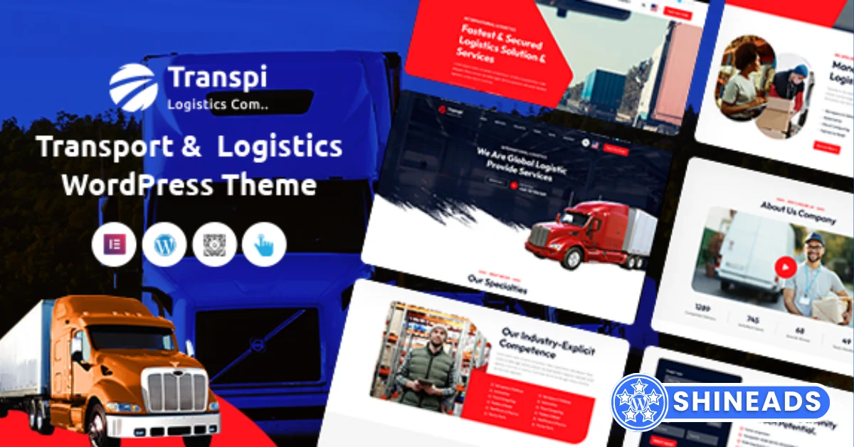 Transpi Theme – Logistics and Transportation WordPress Theme Free Download v1.0.7