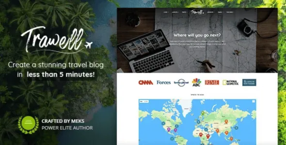 Trawell WordPress Theme Free Download v1.8.1
