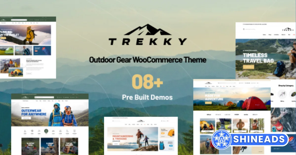 Trekky Theme – Outdoor Gear WooCommerce Theme Free Download v1.3.0