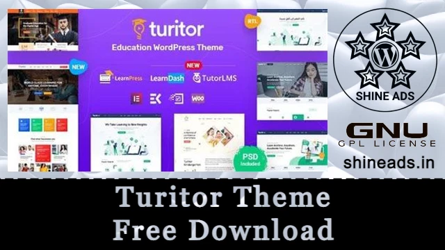 Turitor Theme Free Download v1.5.4