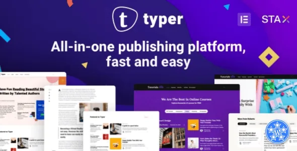 Typer WordPress Theme Free Download v1.40.0