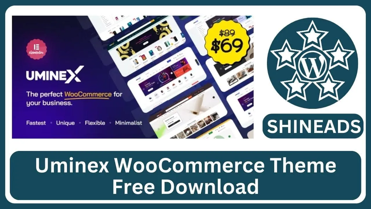 Uminex WooCommerce Theme Free Download v1.0.9