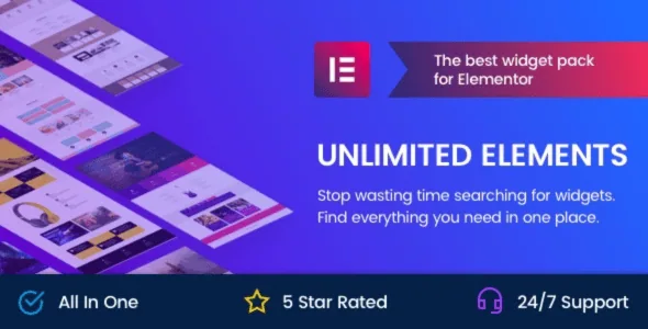 Unlimited Elements for Elementor Free Download v2.0.10