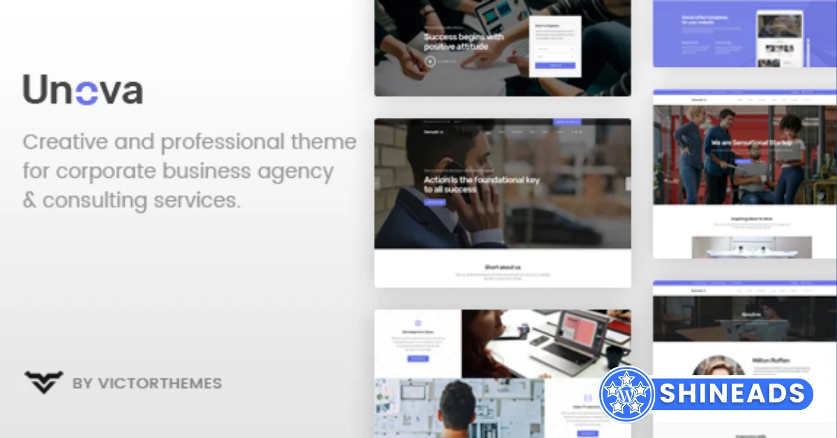 Unova Theme – Consulting Business WordPress Theme Free Download v1.9.1