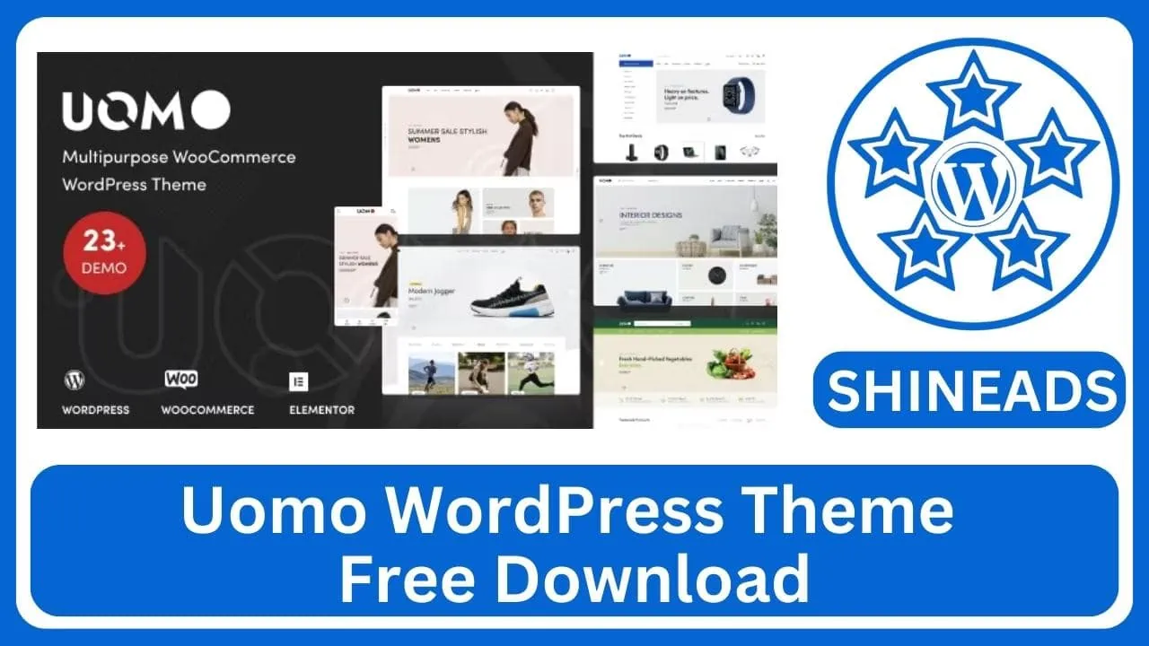 Uomo WordPress Theme Free Download v2.0.37