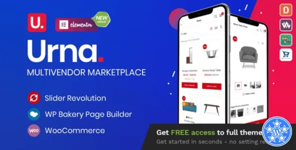 Urna WooCommerce Theme Free Download v2.6