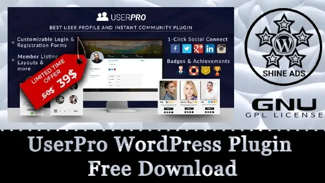 UserPro WordPress Plugin Free Download v5.1.11