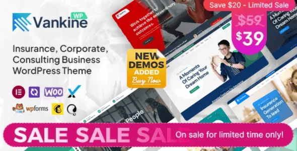 Vankine WordPress Theme  Free Download v1.2.6