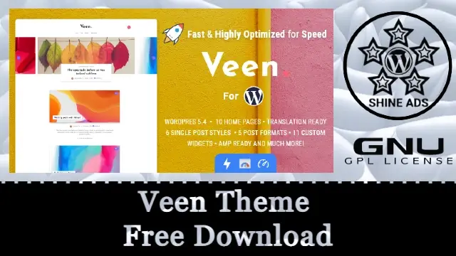 Veen Theme Free Download v2.7.0