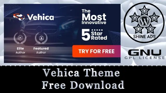 Vehica Theme Free Download v1.0.107
