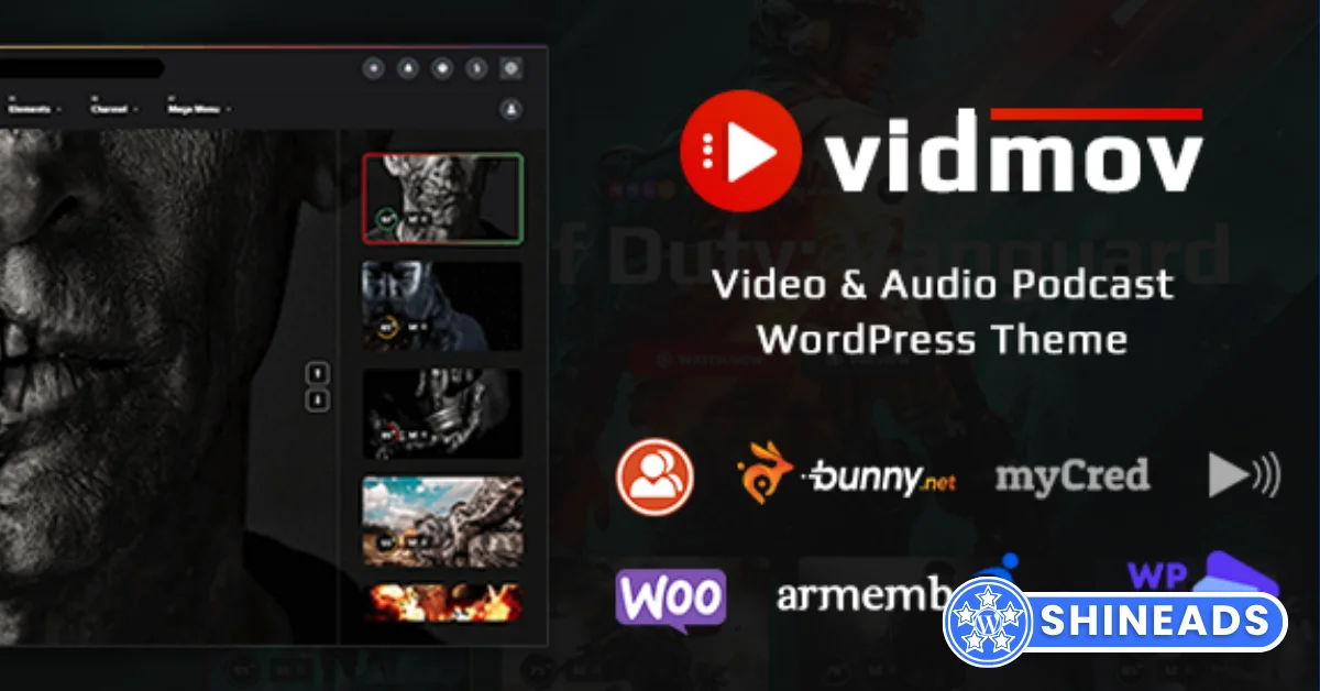 VidMov Theme – Video WordPress Theme Free Download v2.3.8