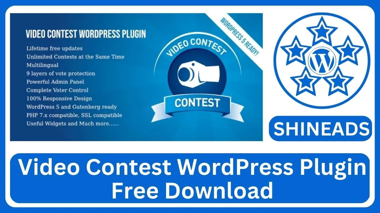 Video Contest WordPress Plugin Free Download v3.2.0