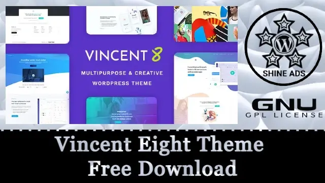 Vincent Eight Theme Free Download v1.28