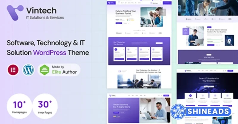 Vintech – Technology & IT Solutions WordPress Theme Free Download 1.0.1