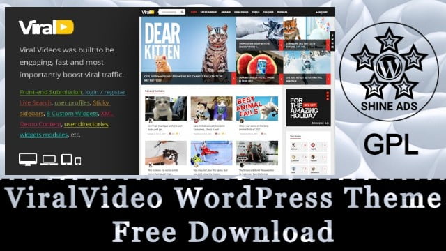 ViralVideo WordPress Theme Free Download v2.9