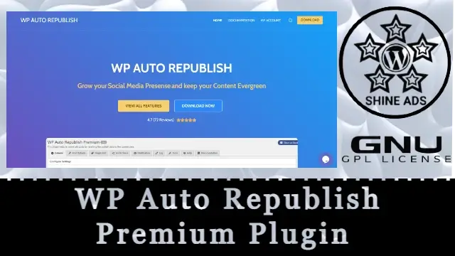 WP Auto Republish Premium Plugin Free Download v1.3.4