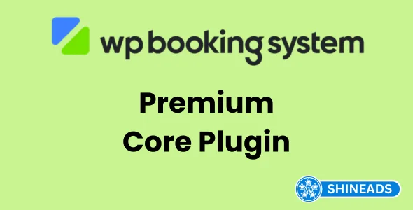 WP Booking System Premium – Core Plugin Free Download v5.12.7