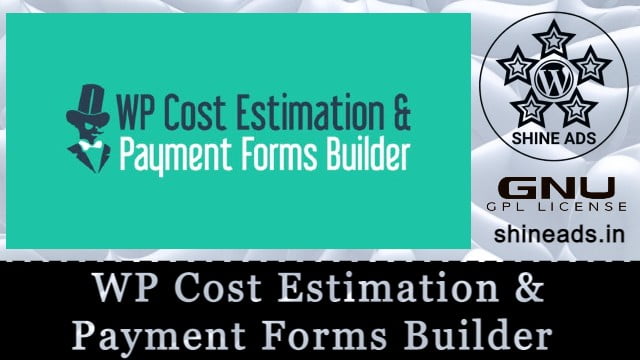 WP Cost Estimation & Payment Forms Builder Free Download v10.3.2