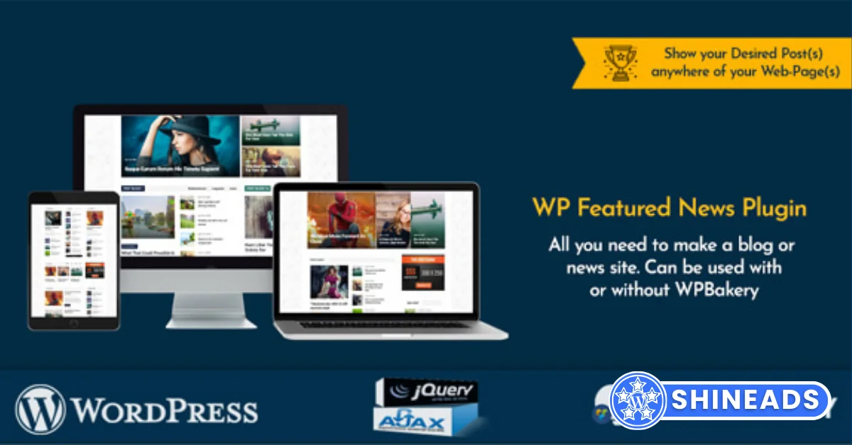 WP Featured News Pro – Custom Posts Listing Plugin Free Download v2.2.0
