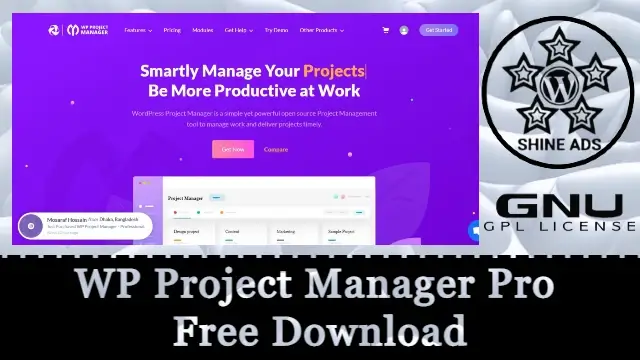WP Project Manager Pro Free Download v3.0.2