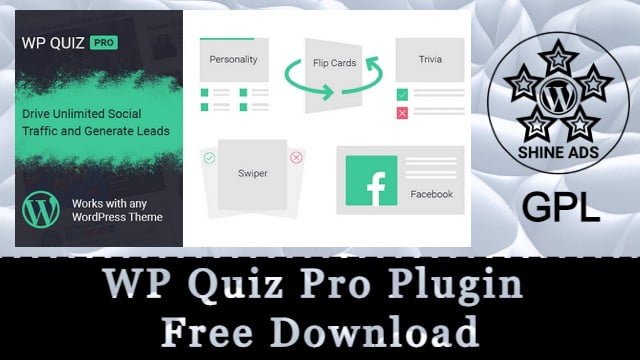 WP Quiz Pro Plugin Free Download v2.1.11