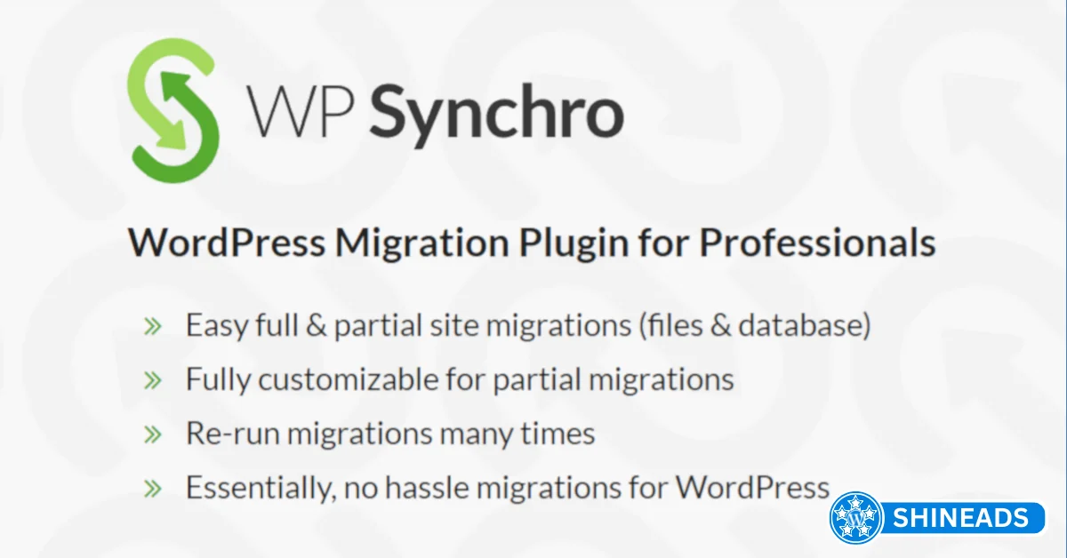 WP Synchro Pro Free Download v1.14.0