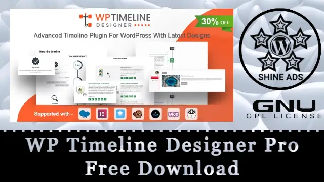WP Timeline Designer Pro Free Download v1.4.6