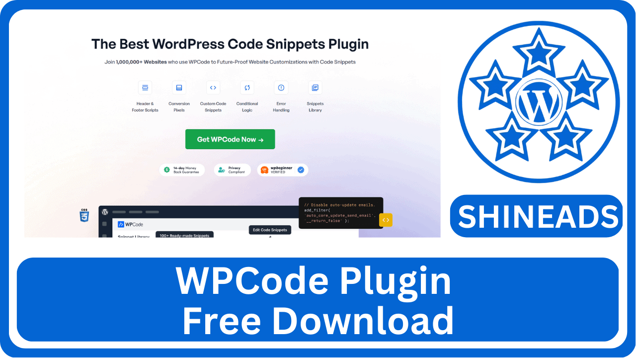 WPCode Pro Plugin Free Download v2.3.6
