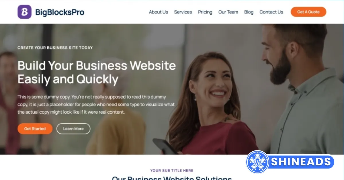 WPEnjoy Themes BigBlocksPro Free Download v1.0.0