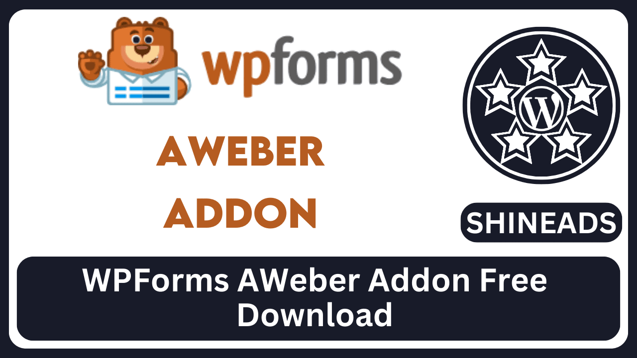 WPForms AWeber Addon Free Download v2.2.0