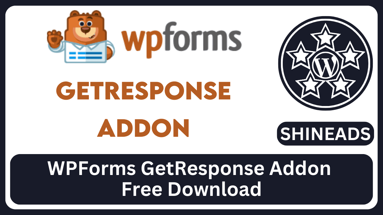 WPForms GetResponse Addon Free Download v1.8.0