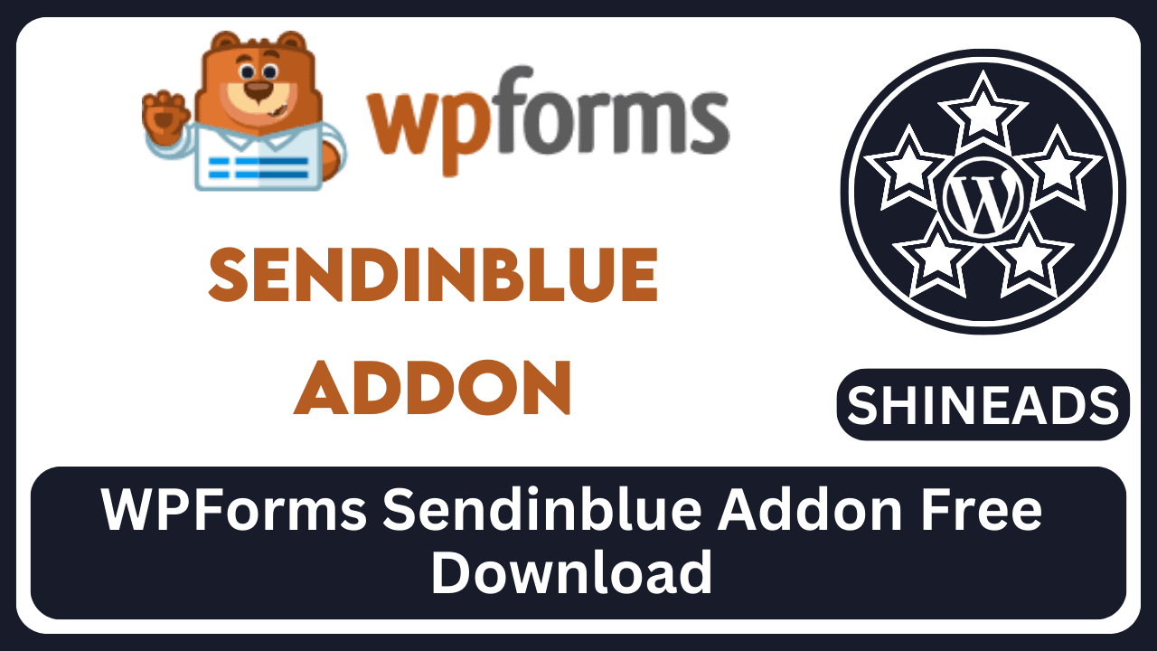 WPForms Sendinblue Addon Free Download v1.6.0