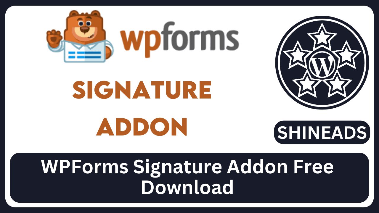WPForms Signature Addon Free Download v1.13.0