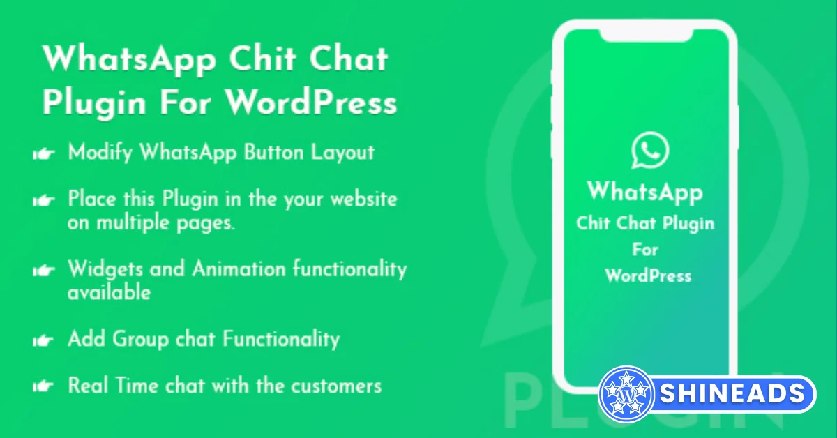 WhatsApp Chit Chat Plugin – Plugin For WordPress Free Download v1.0.3