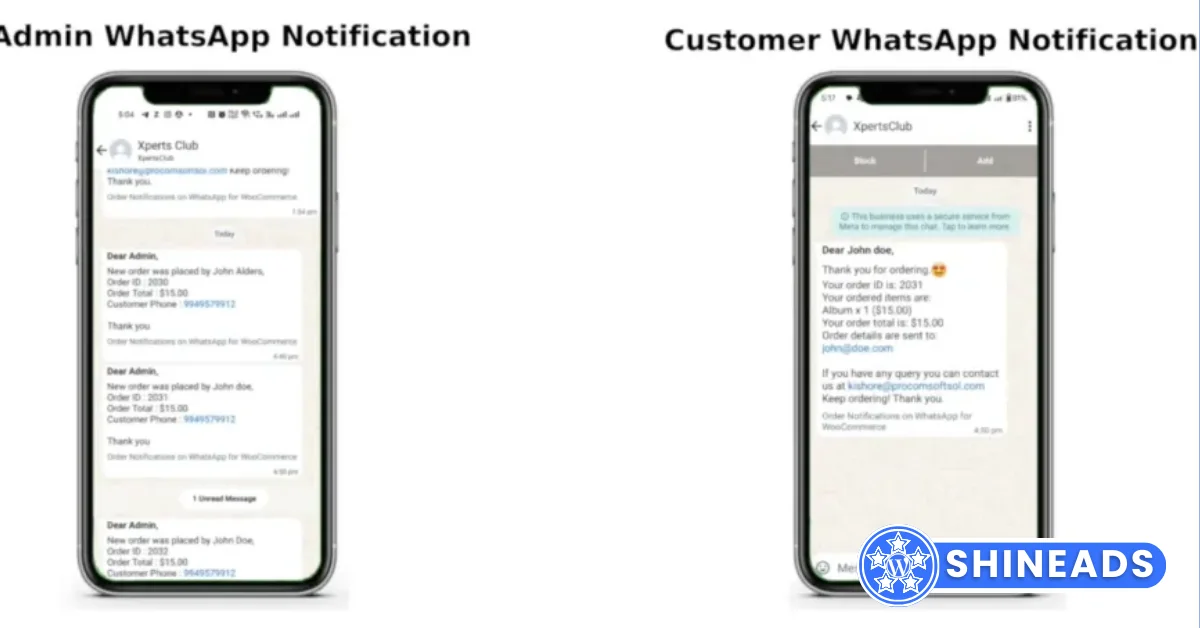 WhatsApp Notifier for WooCommerce Free Download v2.0.1