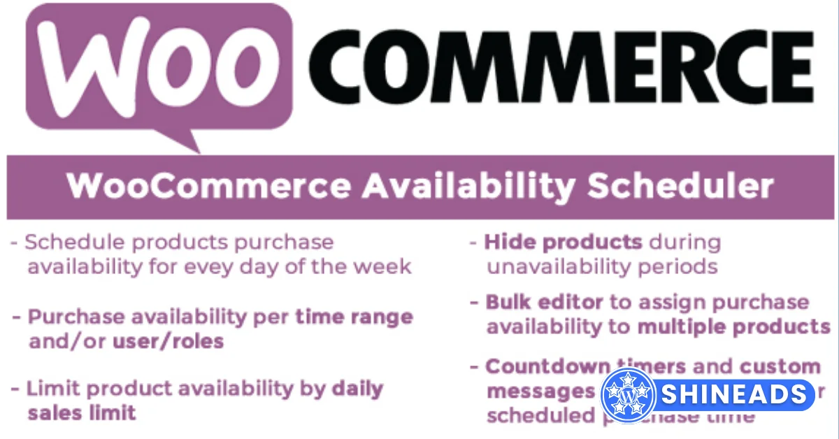 WooCommerce Availability Scheduler Free Download v12.6