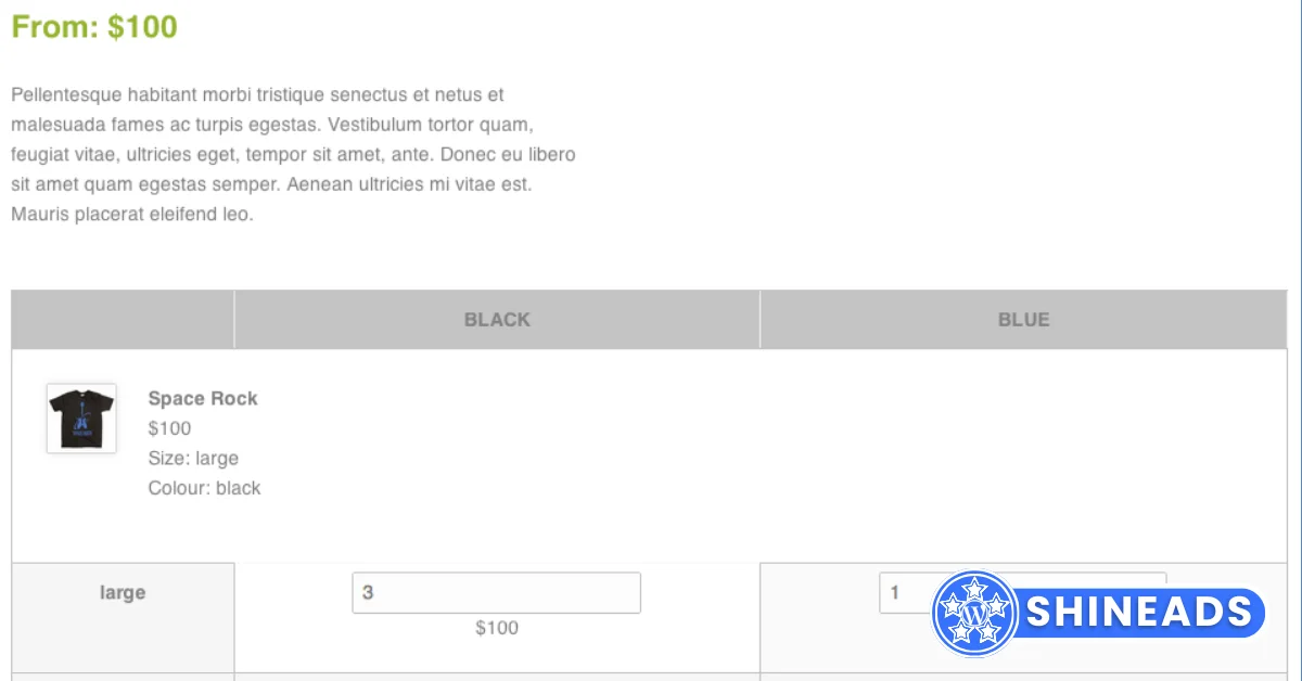 WooCommerce Bulk Variation Forms Free Download v1.8.5