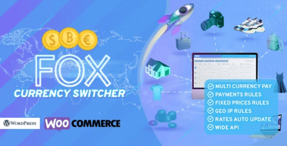 WooCommerce Currency Switcher Free Download v2.4.8