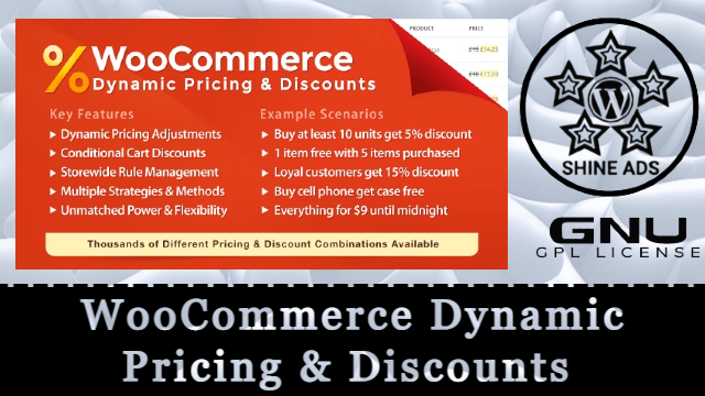 WooCommerce Dynamic Pricing & Discounts Free Download v2.4.5