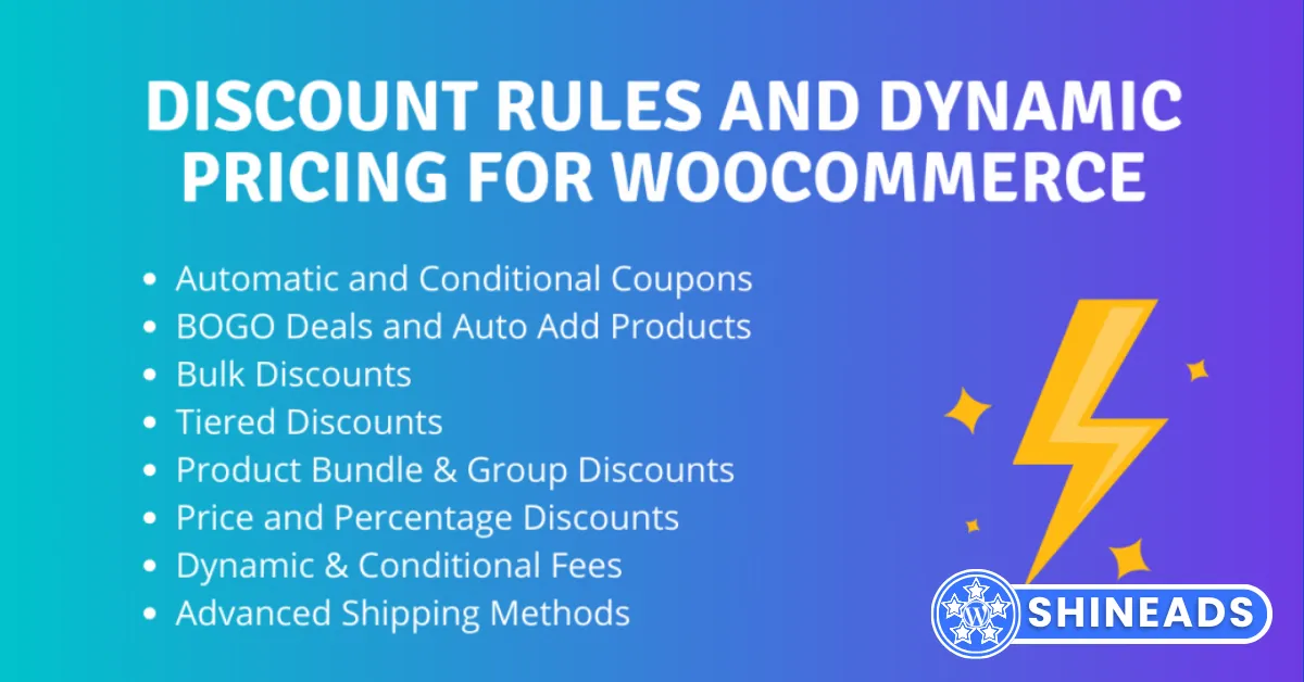 WooCommerce Dynamic Pricing and Discounts Plugin Free Download v9.4.0