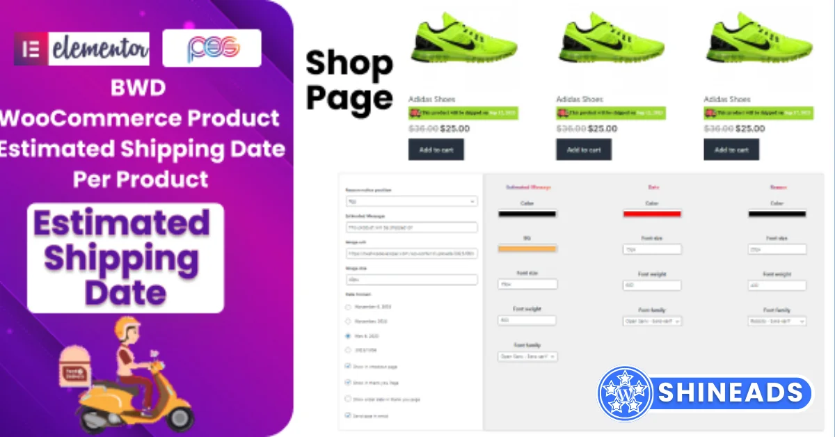 WooCommerce Estimated Shipping Date By BestWpDeveloper  Free Download v1.5